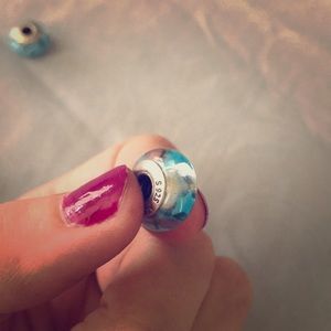 Pandora glass star charm